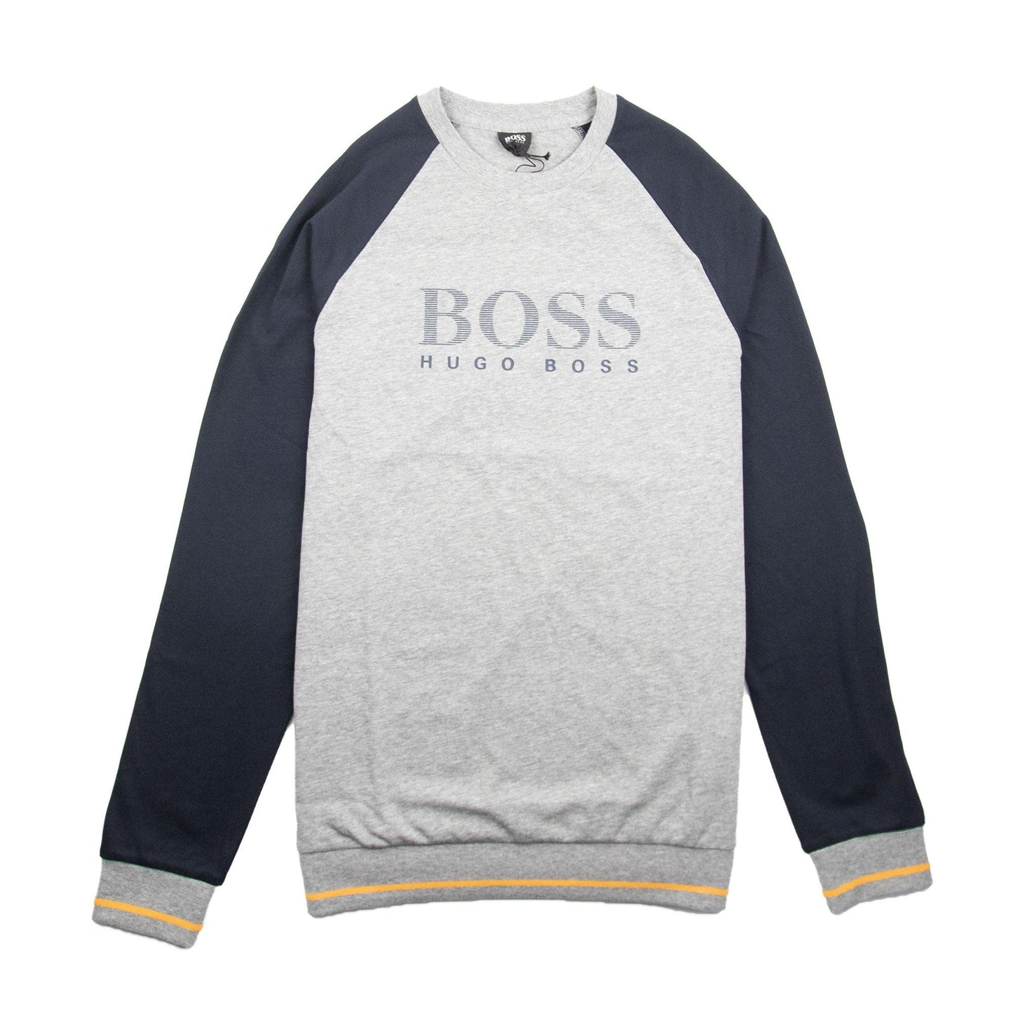 Hugo Boss Authentic Logo Sweatshirt Grey/Blue/Orange