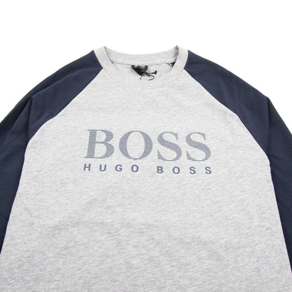 Hugo Boss Authentic Logo Sweatshirt Grey/Blue/Orange