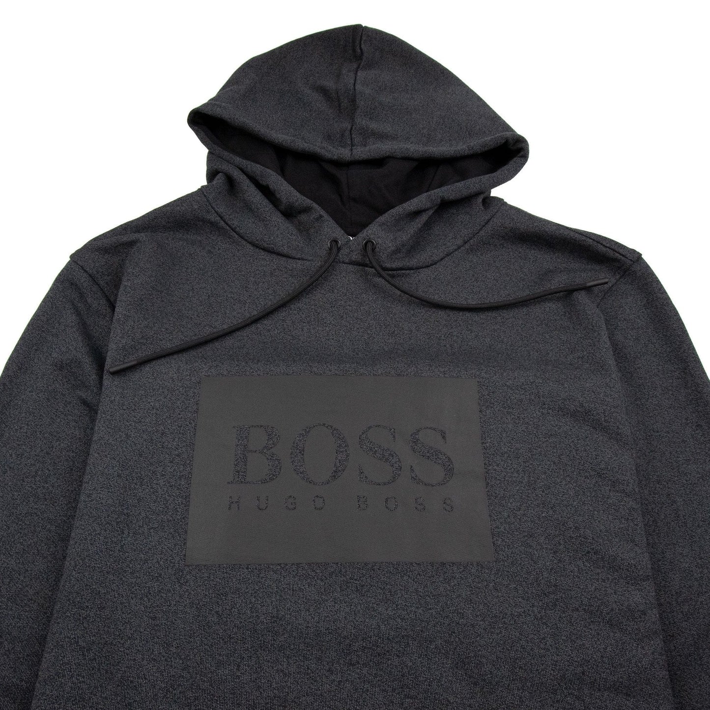 Hugo Boss Heritage Logo Hoody Dark Grey