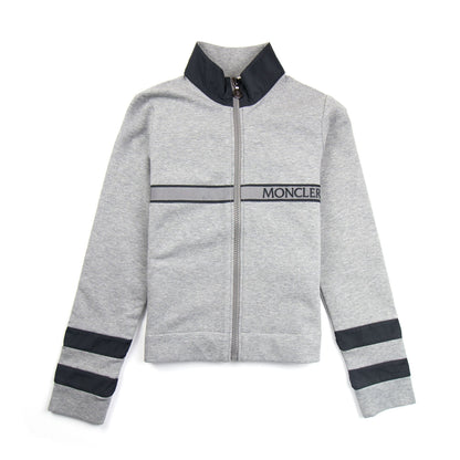 Moncler Junior Full Tracksuit Dark Grey