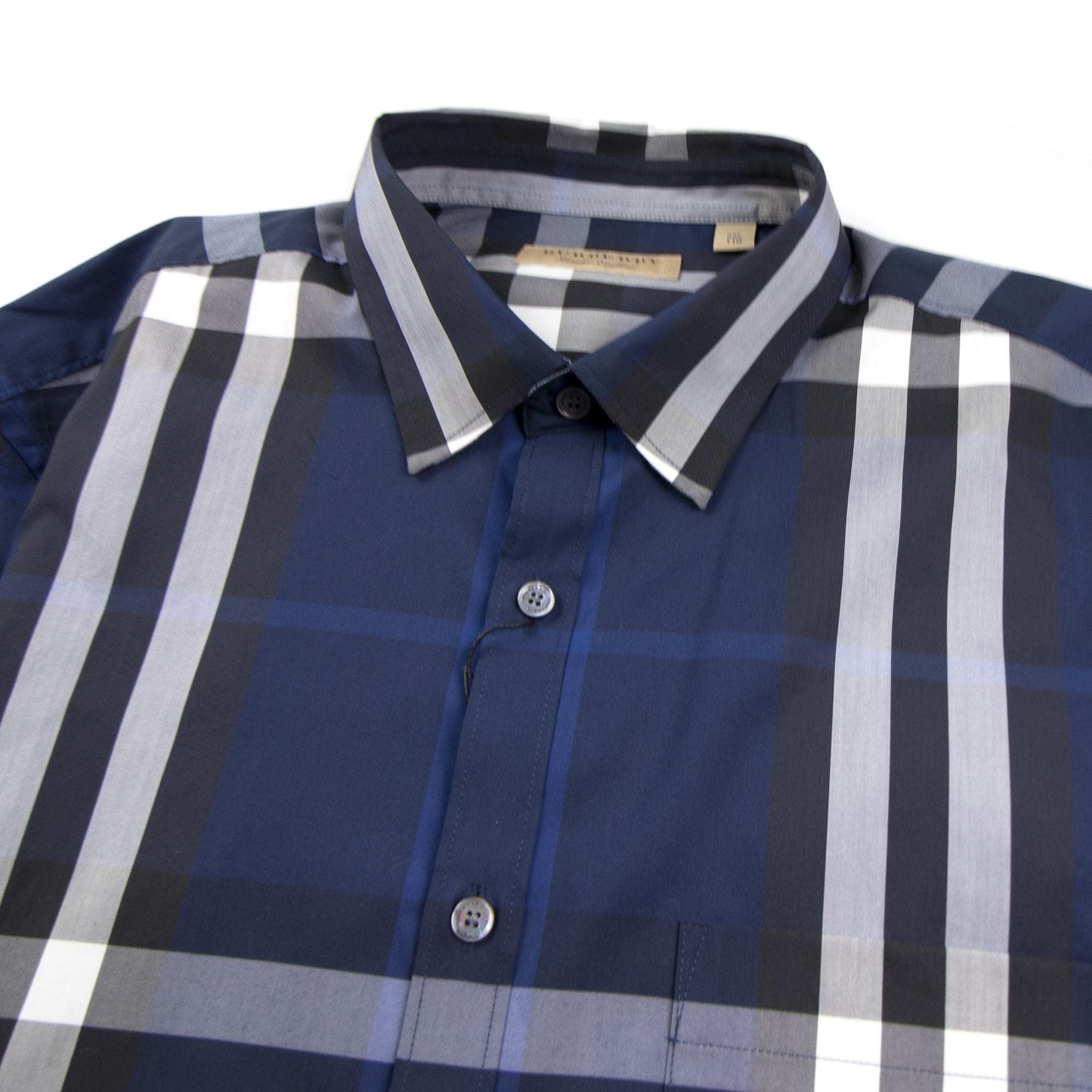Burberry Nelson Long Sleeve Shirt Navy