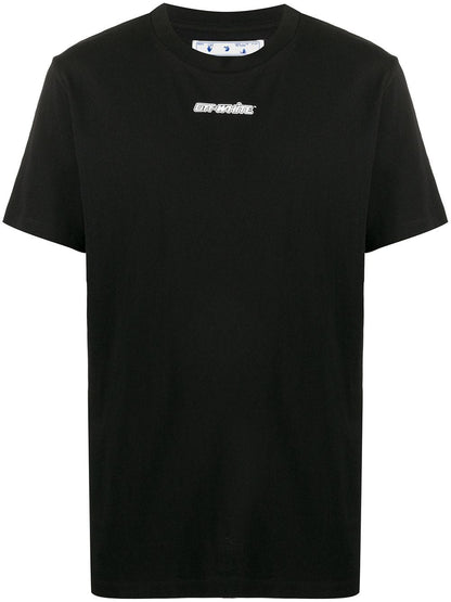 OFF WHITE BLACK MARKER ARROWS T-SHIRT BLACK/BLUE