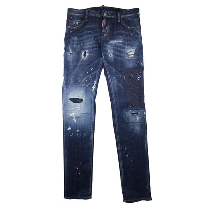 Dsquared2 Slim Fit Distressed Denim Jeans