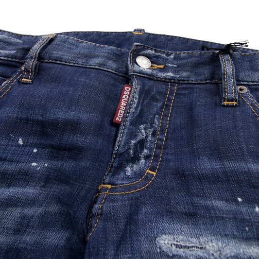 Dsquared2 Slim Fit Distressed Denim Jeans