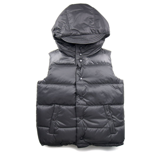 Burberry Children Skye Gilet Reversible Black/Grey