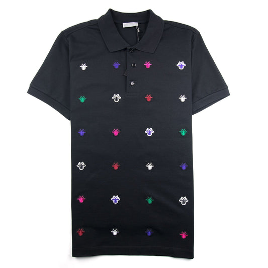 Christian Dior Multi Bee Polo Black