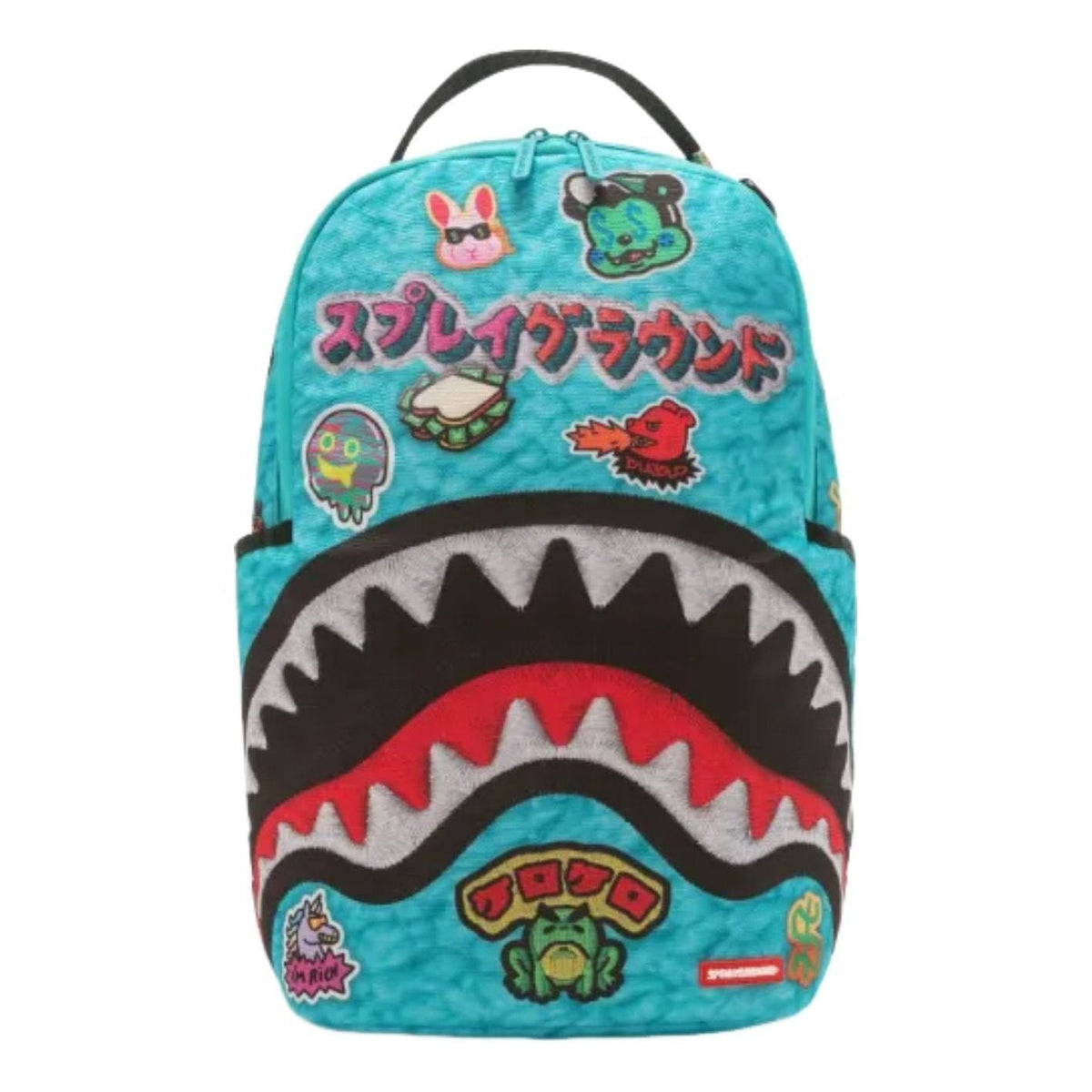 Sprayground Fun Mini-Picture Sawtooth Shark Backpack 'Green' G6871-69