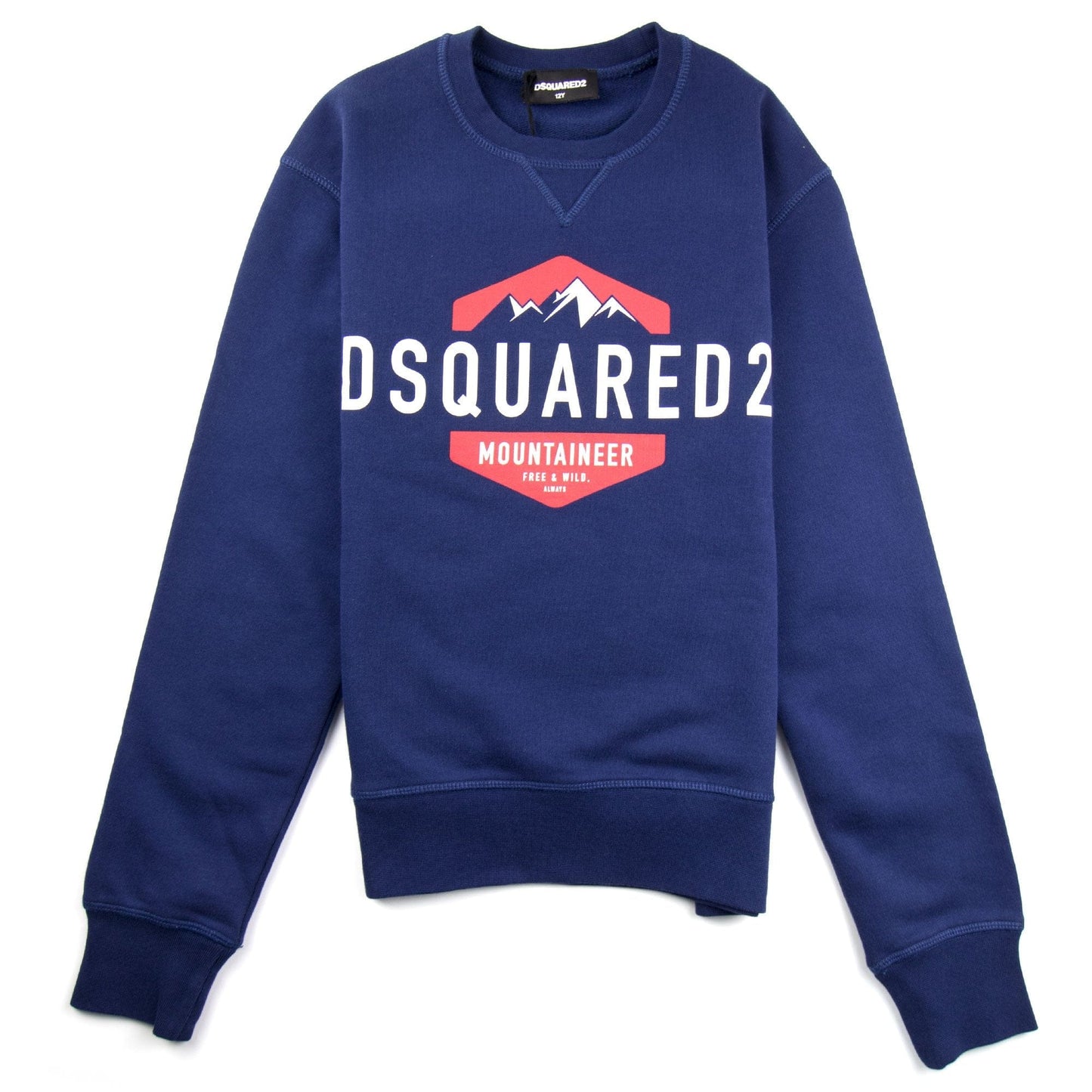 Dsquared2 Kids Mountaineer Sweatshirt Blue