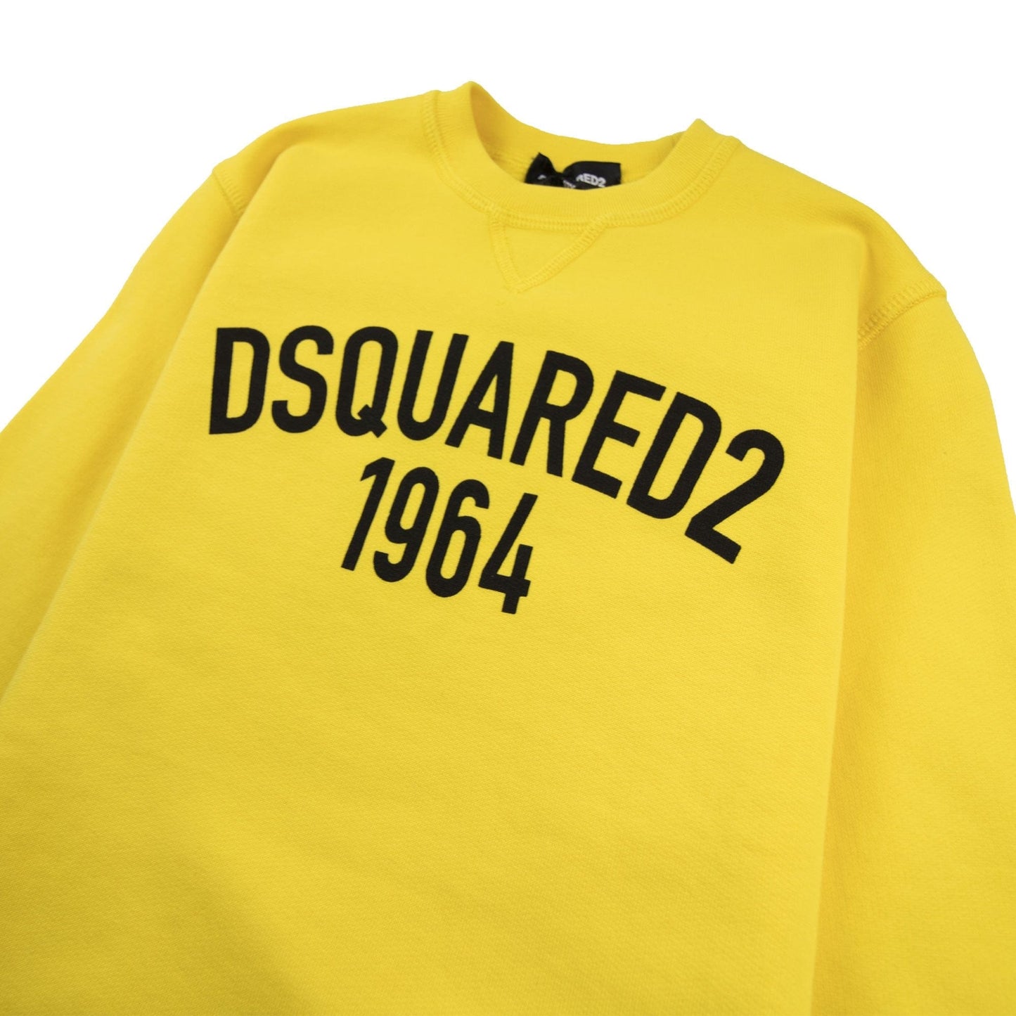 Dsquared2 Kids 1964 Logo Sweatshirt Yellow