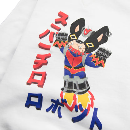 Dsquared2 Kids Japan Dog Sweatshirt White