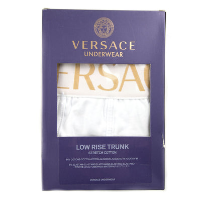 Versace Underwear Boxer Trunk White