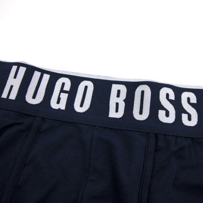 Hugo Boss Cotton Modal Stretch Boxer Trunk Navy Blue