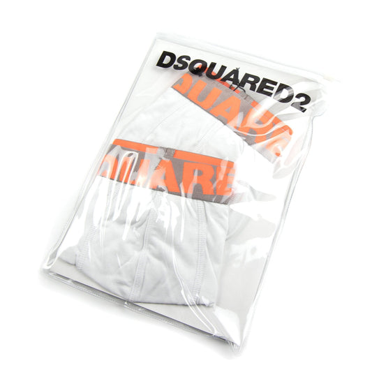 Dsquared2 Boxer Briefs 2 Pack White/Orange