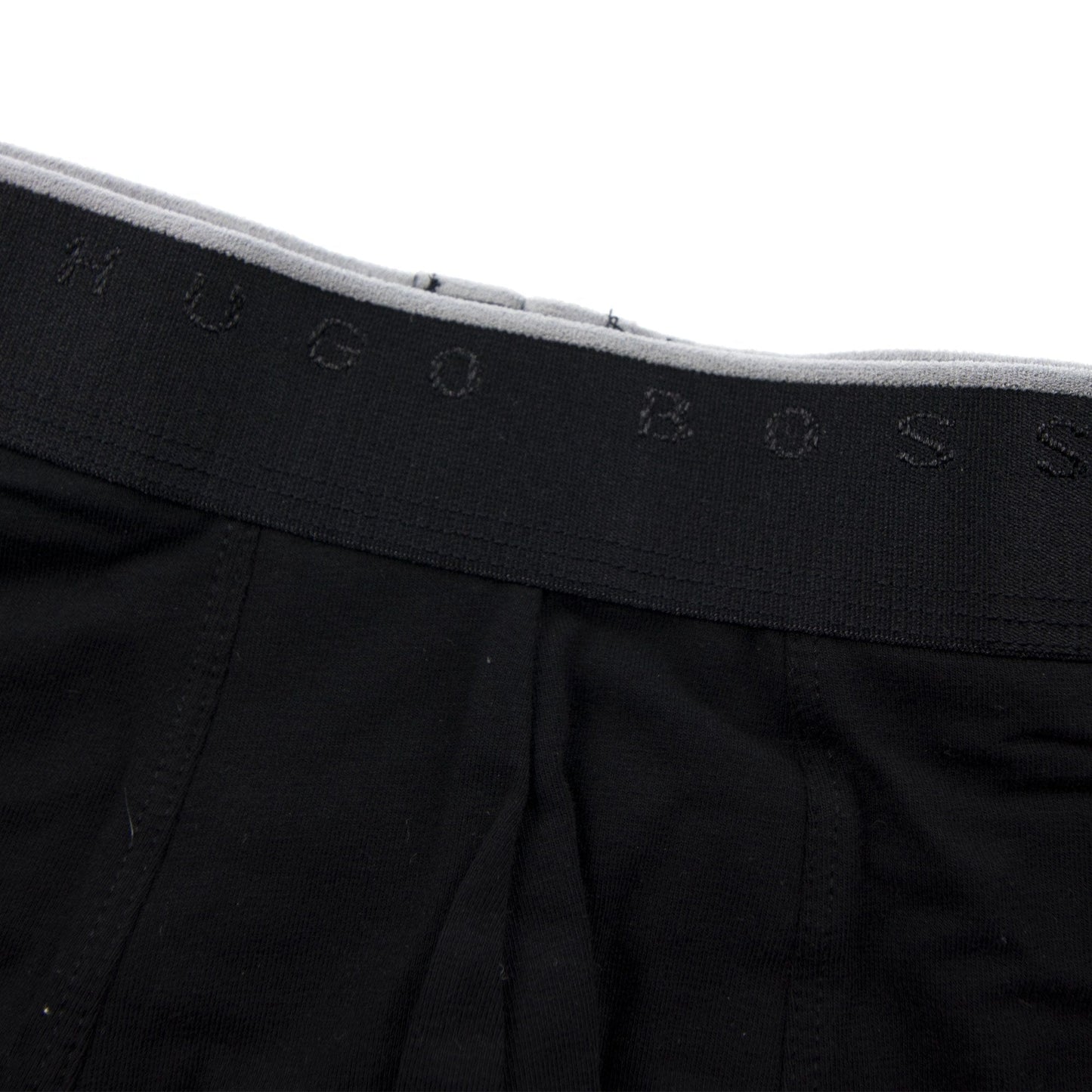 Hugo Boss Premium Cotton Stretch Boxer Shorts 2 Pack Black