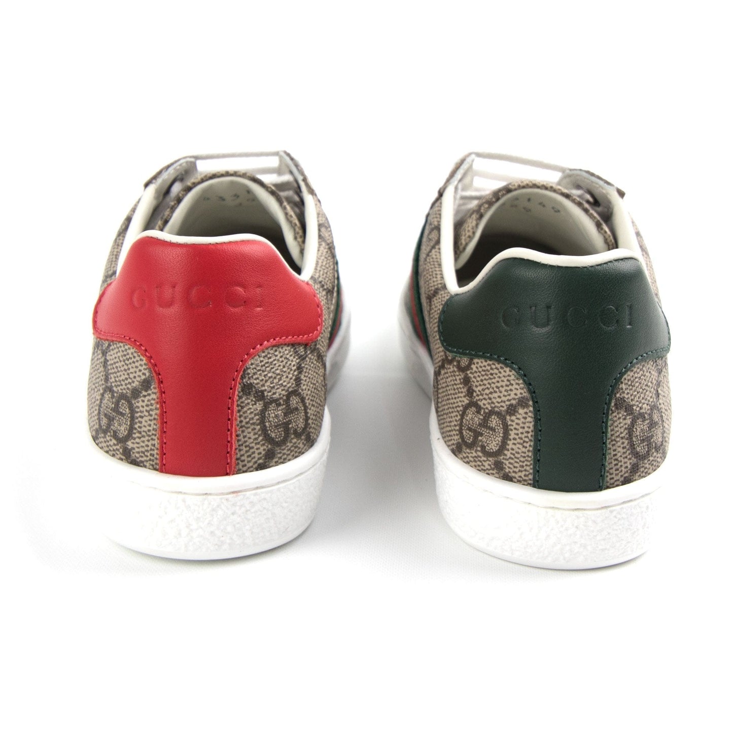 Gucci Junior Ace GG Supreme Sneaker Brown