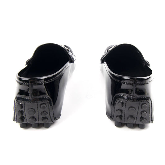 Gucci Vernice Crystal Loafer Black