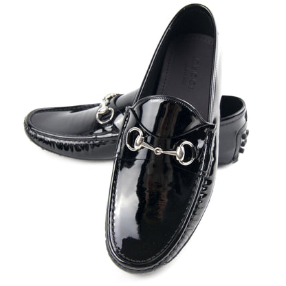 Gucci Vernice Crystal Loafer Black