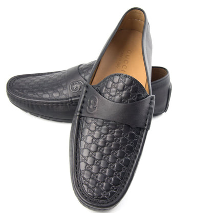 Gucci Microsoft GG Driver Loafer Black