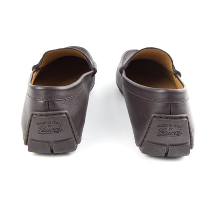 Gucci Microsoft GG Driver Loafer Brown