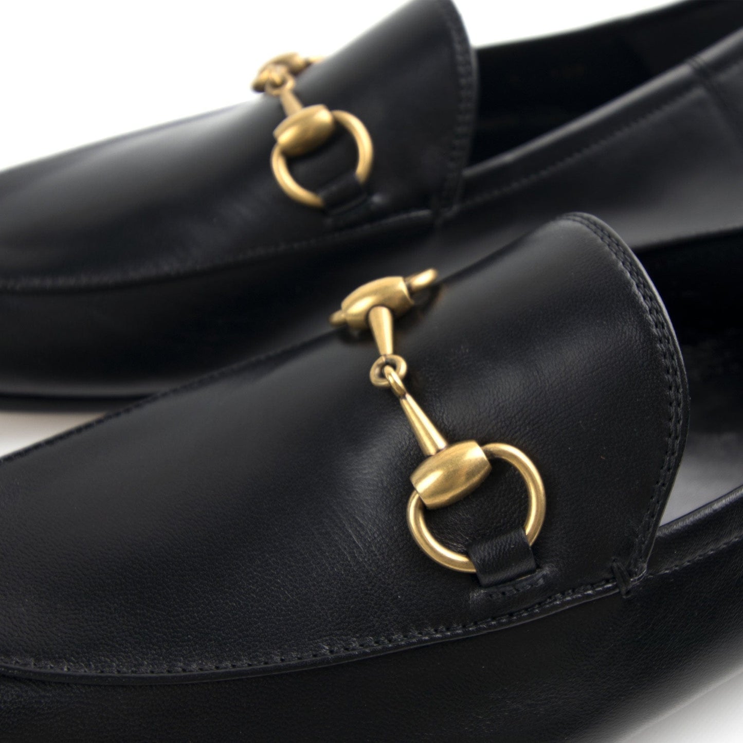 Gucci Horsebit Leather Loafer Black