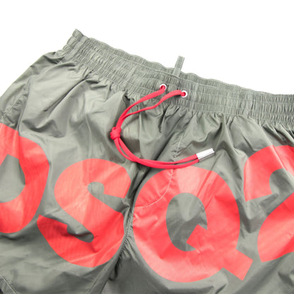 Dsquared2 DSQ2 Swim Shorts Green/Red