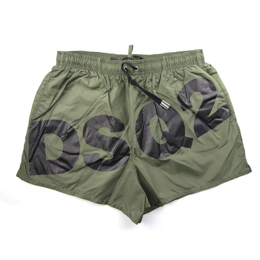 Dsquared2 DSQ2 Swim Shorts Khaki/Black