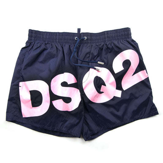 Dsquared2 DSQ2 Swim Shorts Navy/Pink