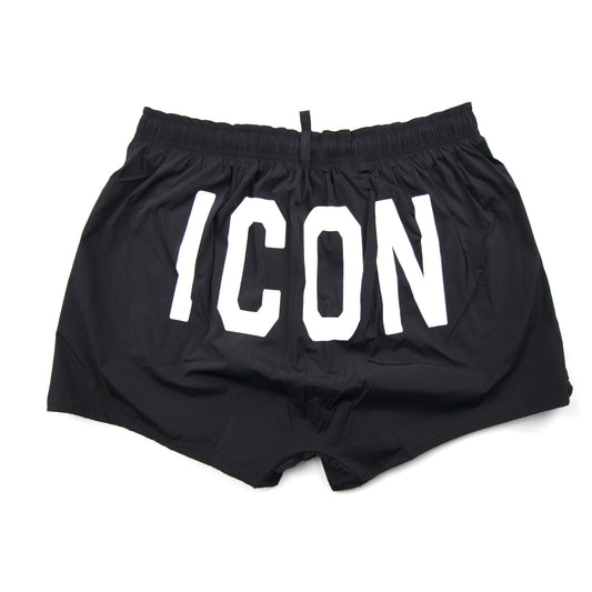 Dsquared2 Punk Icon Swim Shorts Black