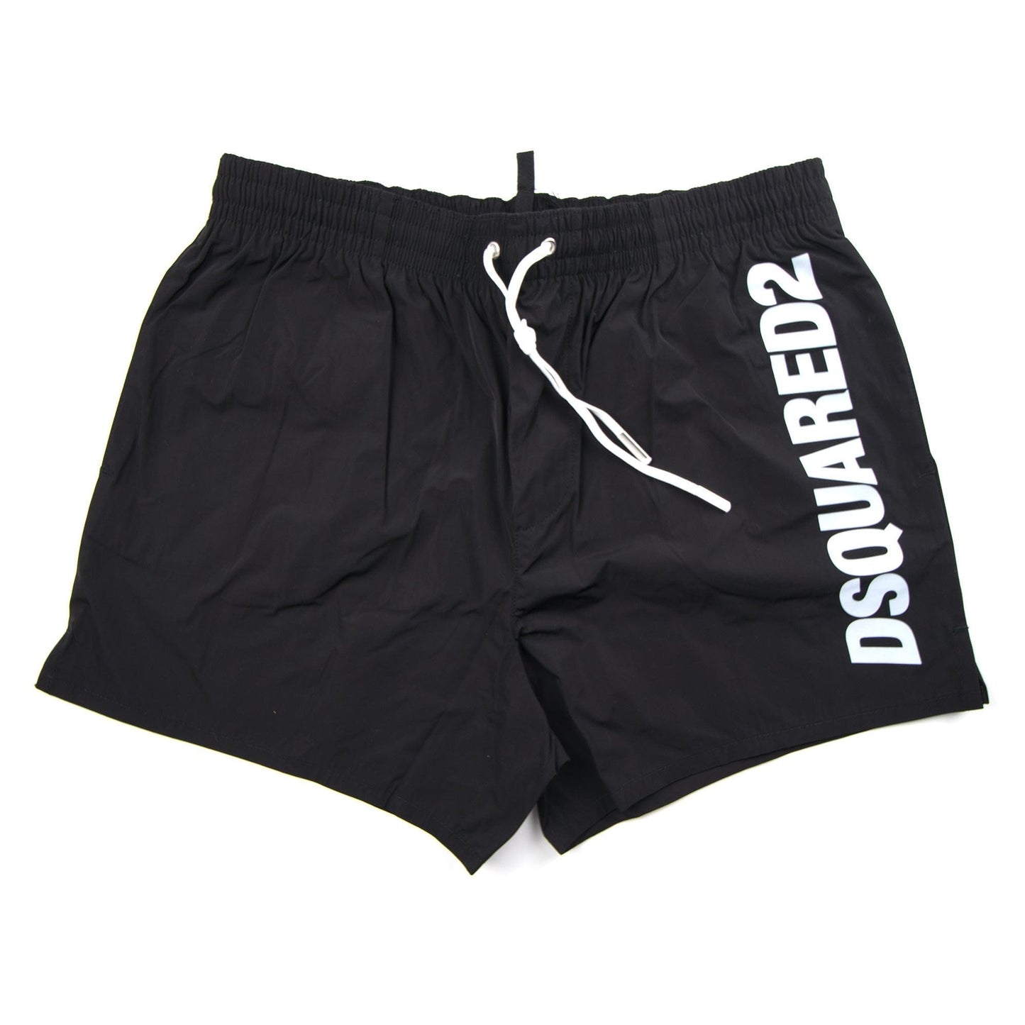 Dsquared2 Side Logo Swim Short Black/Sliver