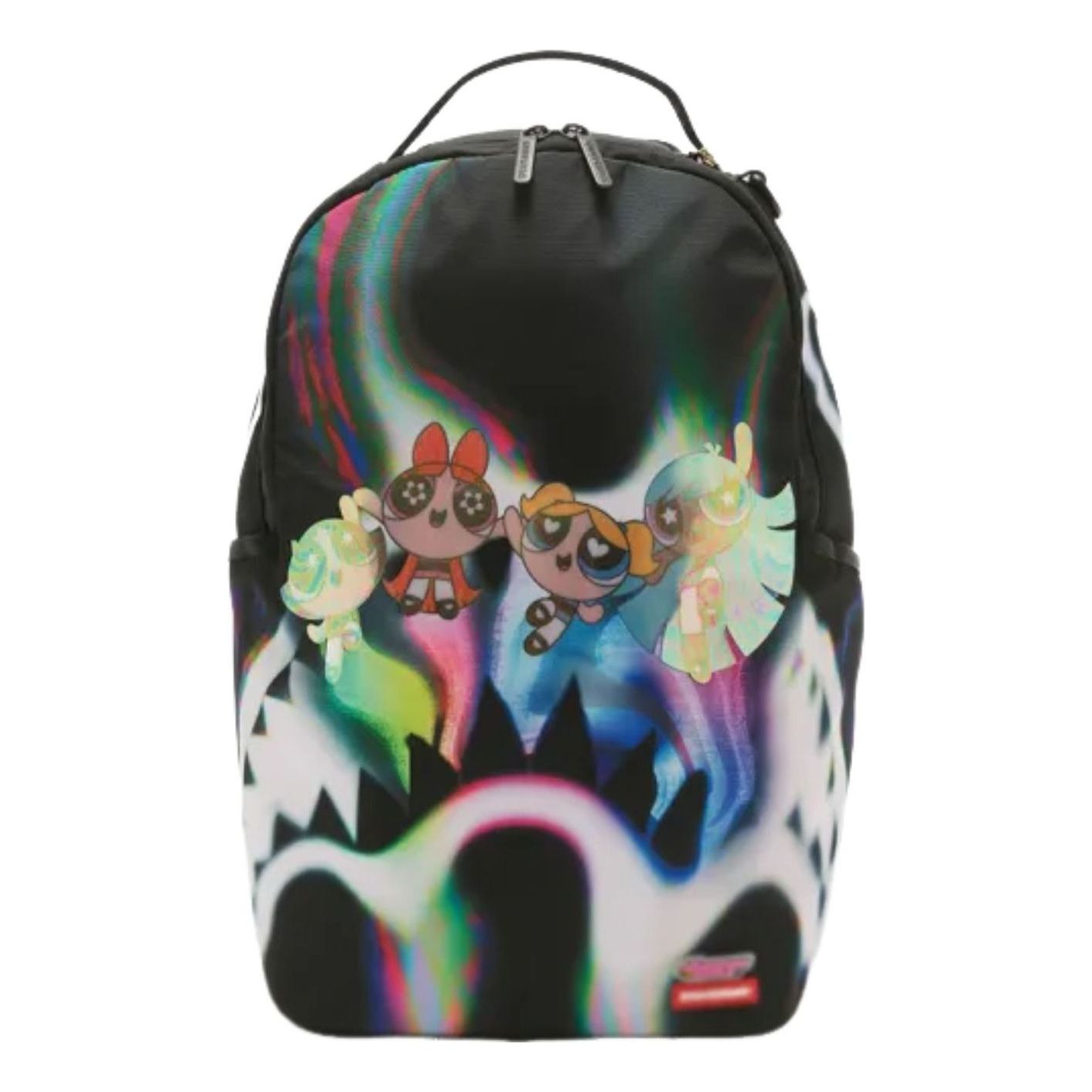 Sprayground x Powerpuff Girls Rainbow Holo Backpack 'Black' G6910-64