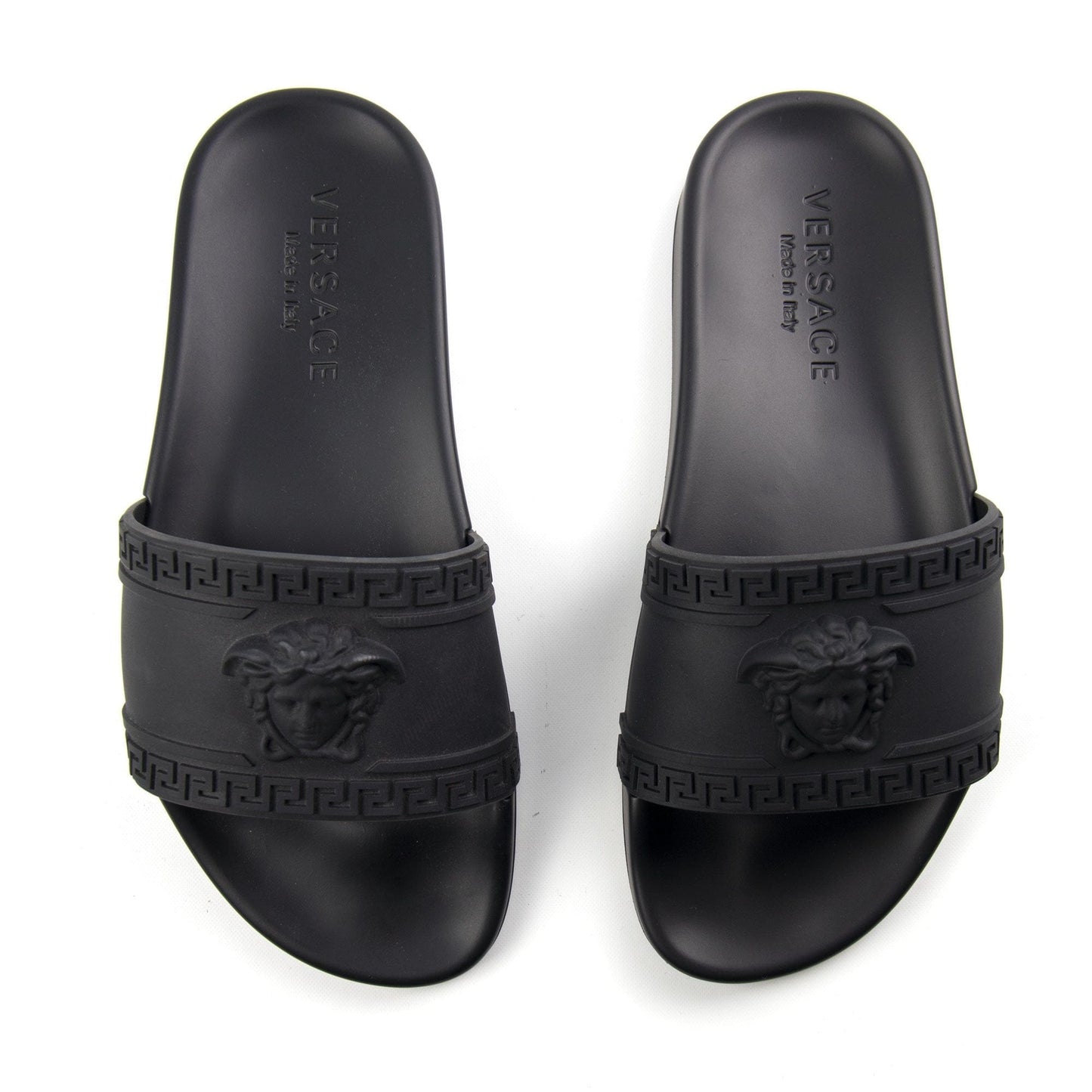 Versace Pool Sliders Black