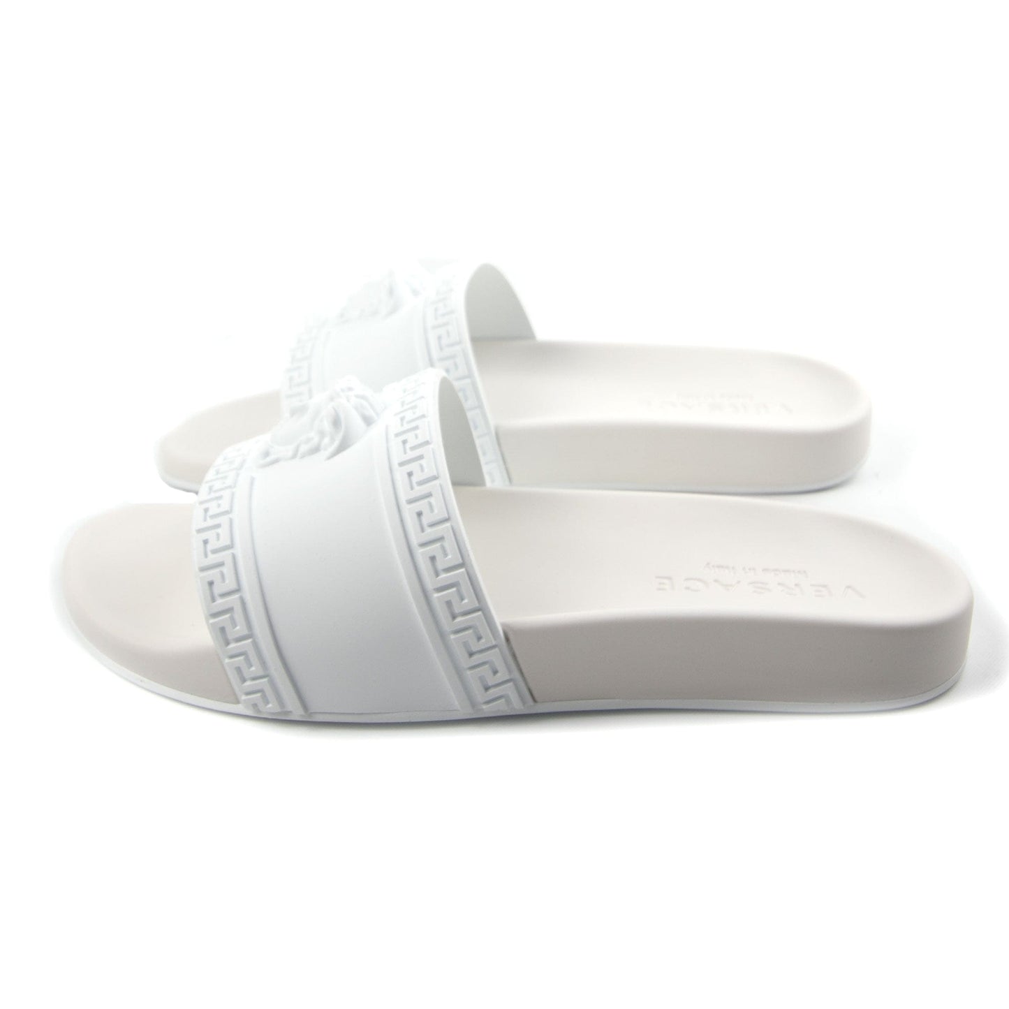 Versace Pool Sliders White