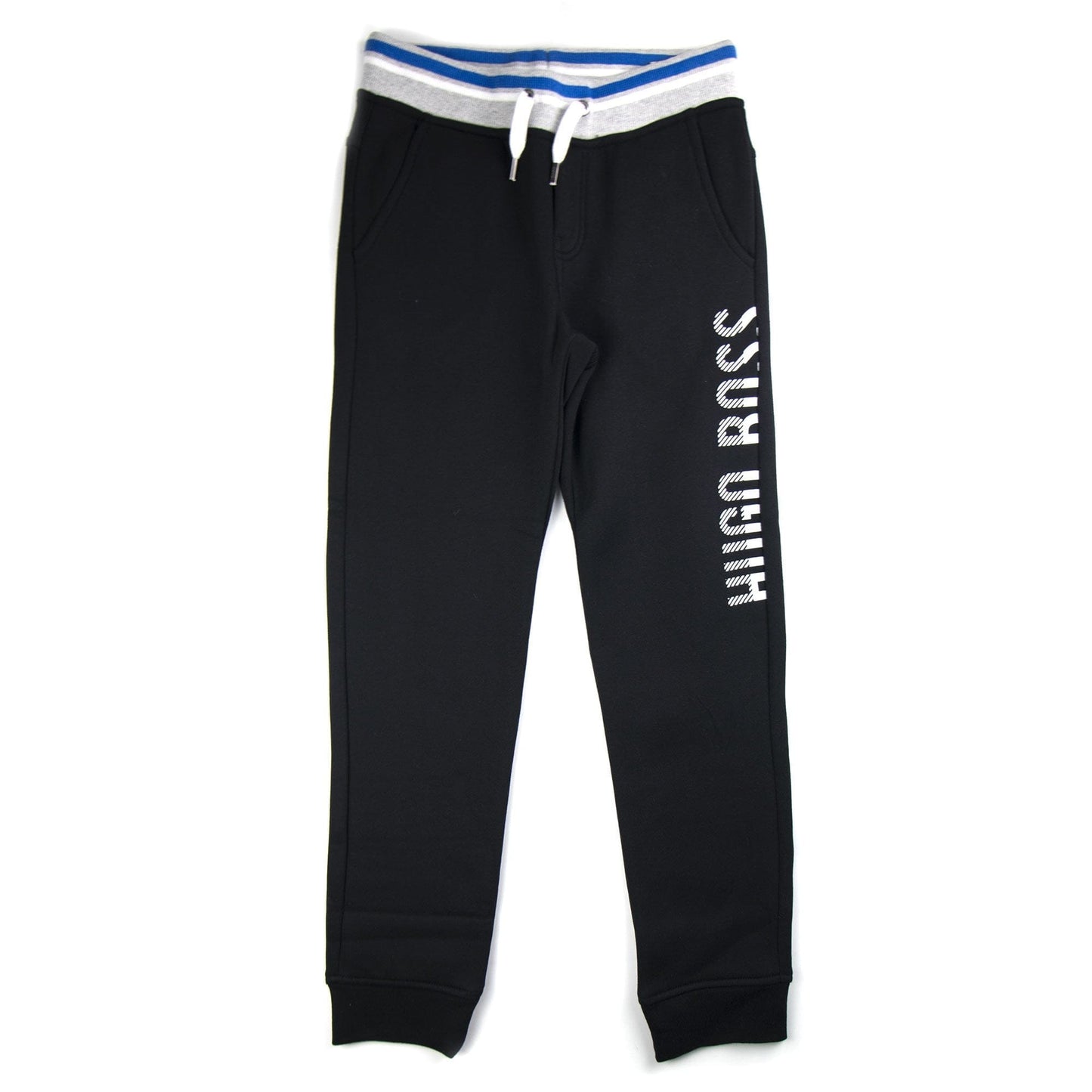 Hugo Boss Kids Side Logo Tracksuit Bottoms Black