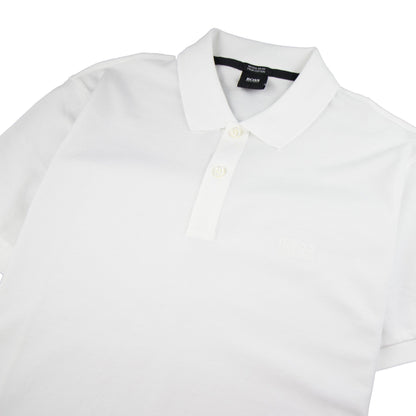 Hugo Boss Pallas Short Sleeve Polo Shirt White