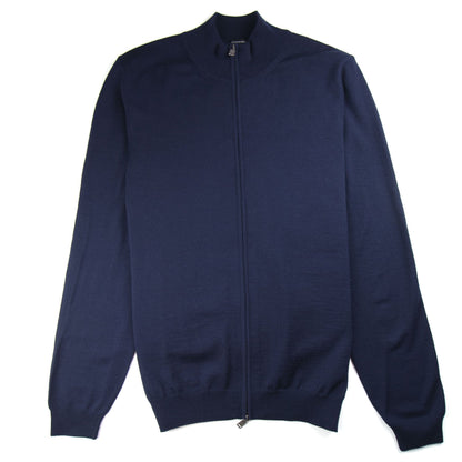Hugo Boss Balonso Full Zip Jumper Navy