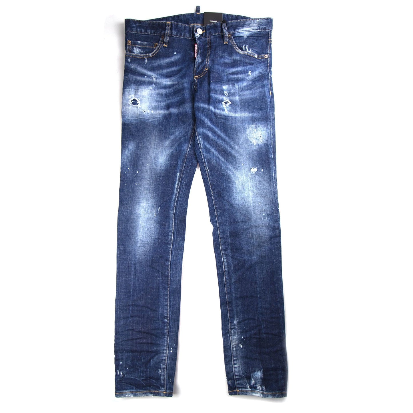 Dsquared2 Slim Jean Biker Badge Denim
