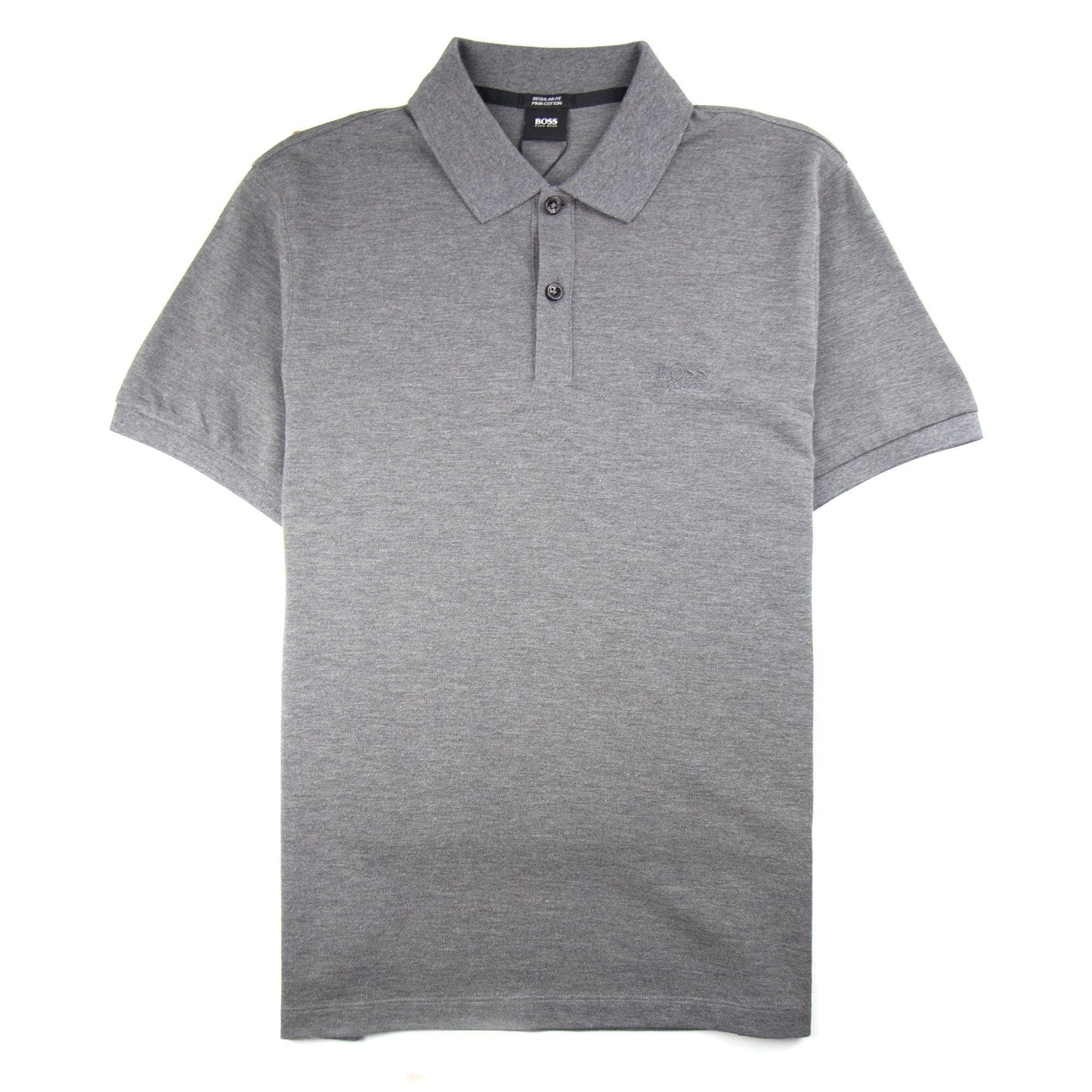 Hugo Boss Pallas Short Sleeve Polo Shirt Dark Grey