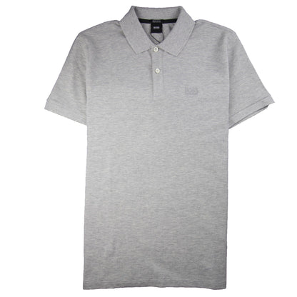 Hugo Boss Pallas Short Sleeve Polo Shirt Light Grey