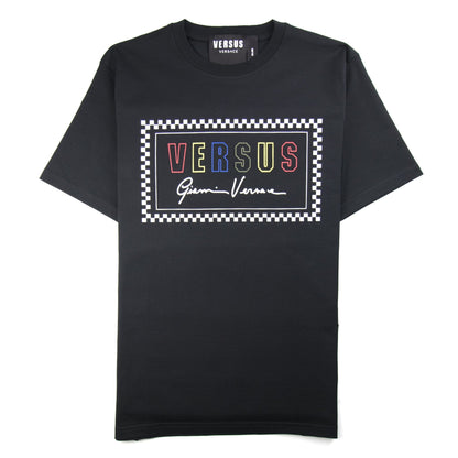 Versace Versus 90's Logo T-Shirt Black/Multi
