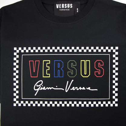 Versace Versus 90's Logo T-Shirt Black/Multi