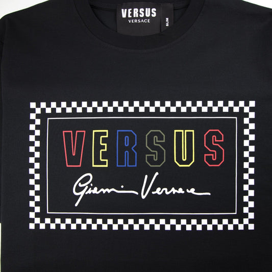 Versace Versus 90's Logo T-Shirt Black/Multi