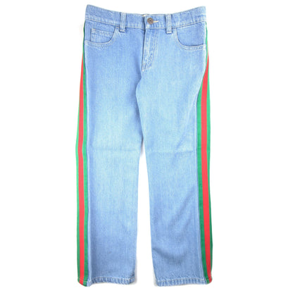 Gucci Junior Side Stripe Jean