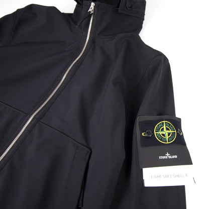 Stone Island Soft Shell-R Jacket Black