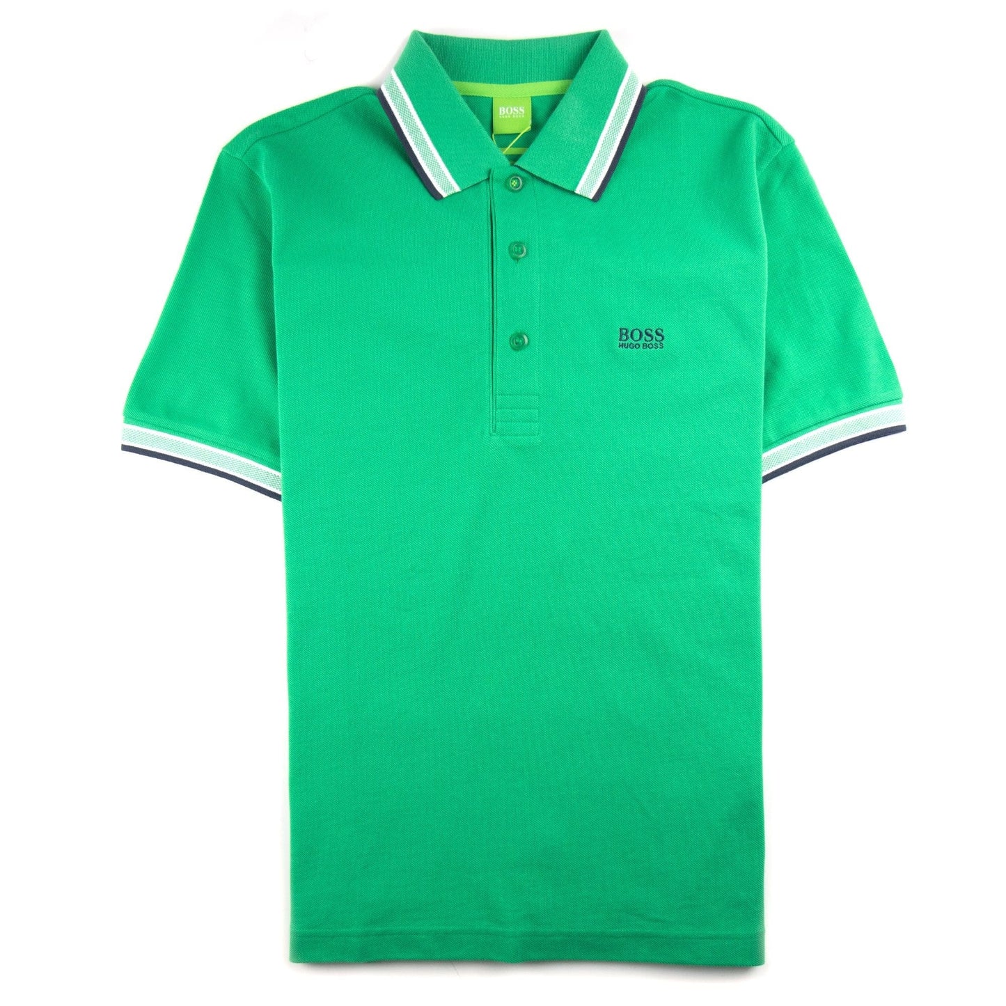 Hugo Boss Paddy Short Sleeve Polo Shirt Green
