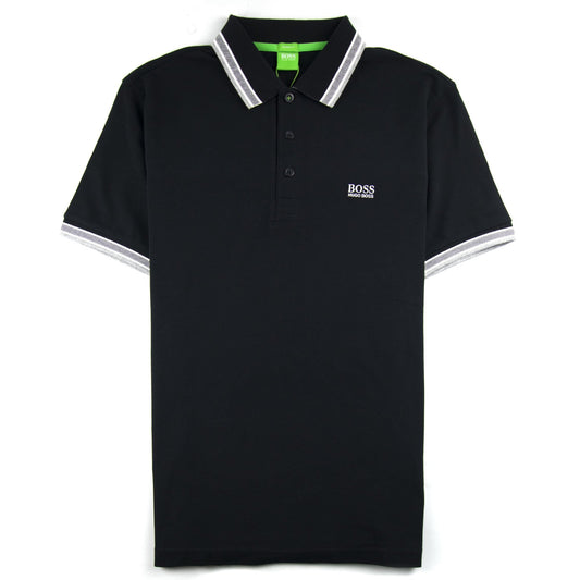 Hugo Boss Paddy Short Sleeve Polo Shirt Black