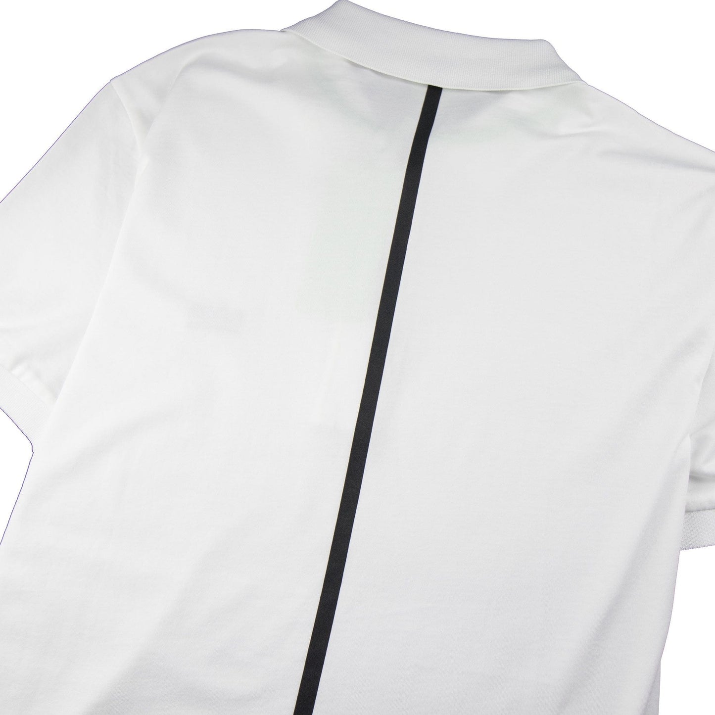 Hugo Boss Philix Zip Up Short Sleeve Polo White