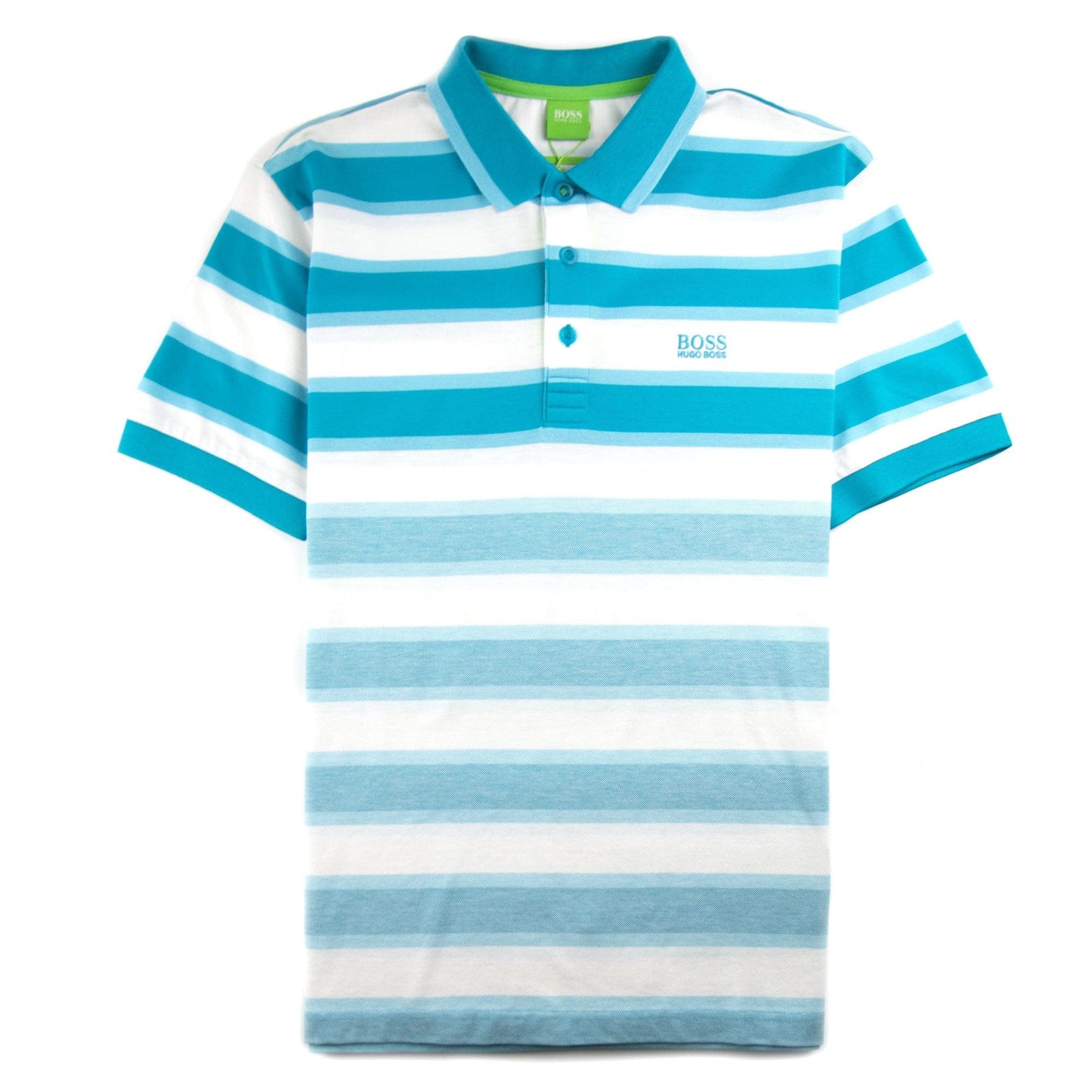 Hugo Boss Paddy 1 Striped Short Sleeve Baby Blue