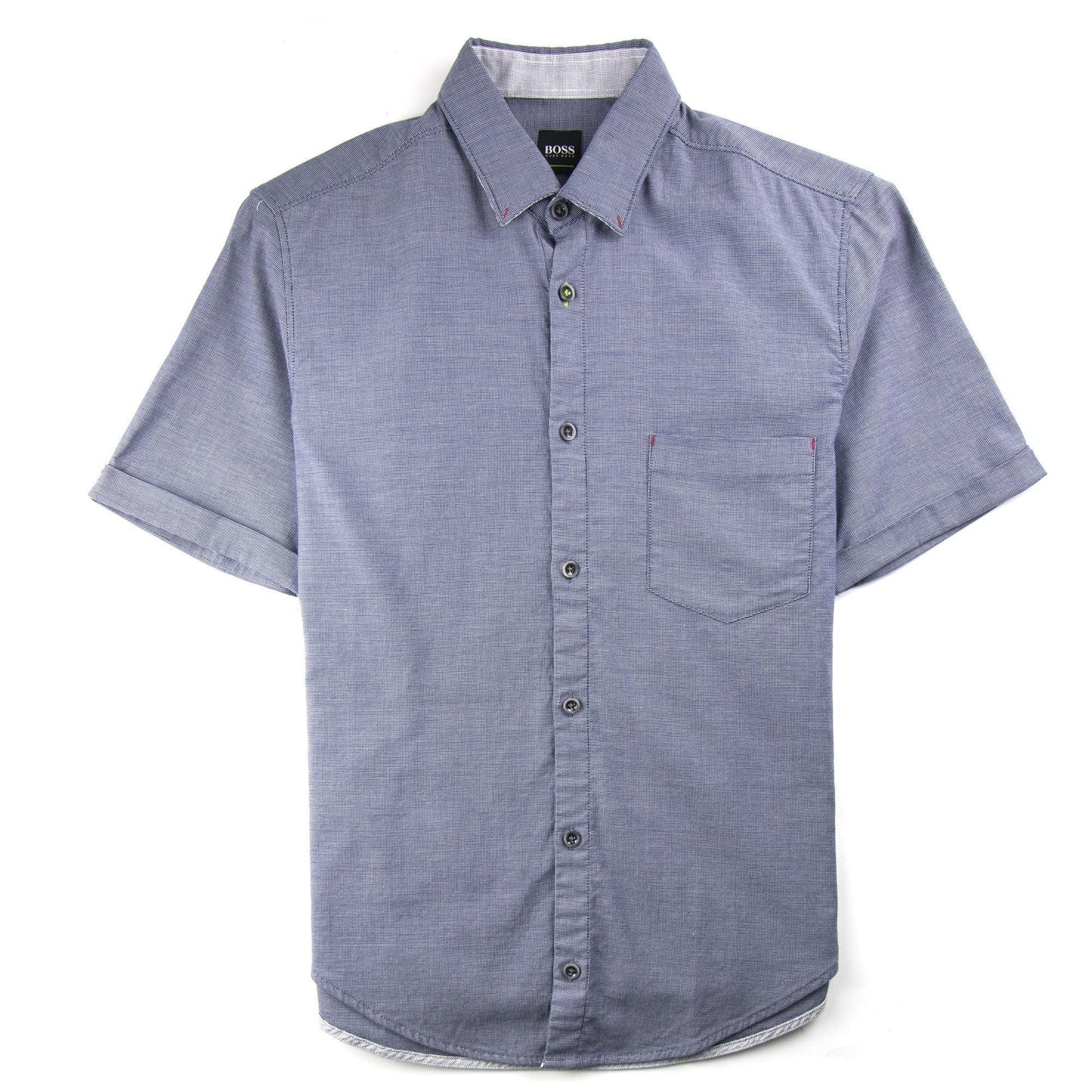 Hugo Boss Bayni_R Short Sleeve Shirt Dark Grey