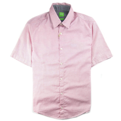 Hugo Boss C-Busterino Short Sleeve Shirt Pink
