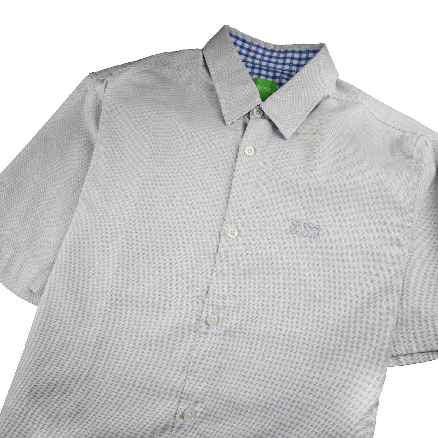 Hugo Boss C-Busterino Short Sleeve Shirt Light Grey